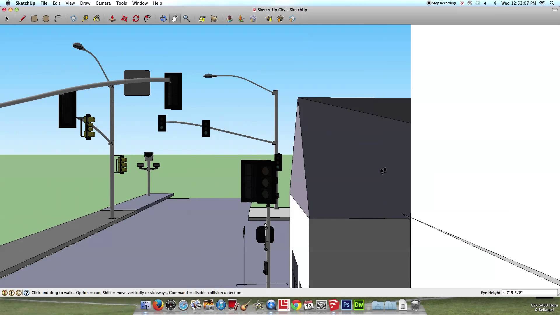 1920x1080 Sketch Up Building Episode 2 - Traffic Light Sketch