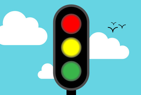 480x325 Why Traffic Light Colors Are Red, Yellow, And Green - Traffic Signal Sketch