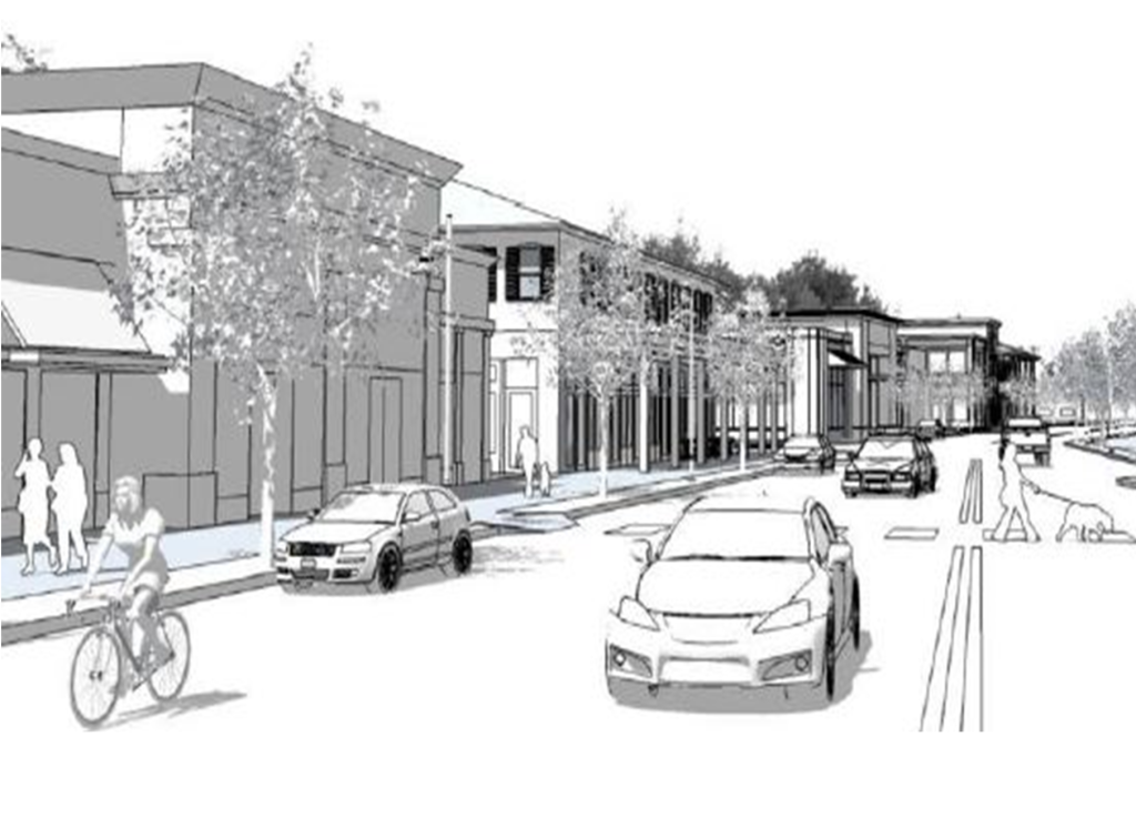 1024x755 Public Meeting Downtown Planningtraffic - Traffic Sketch