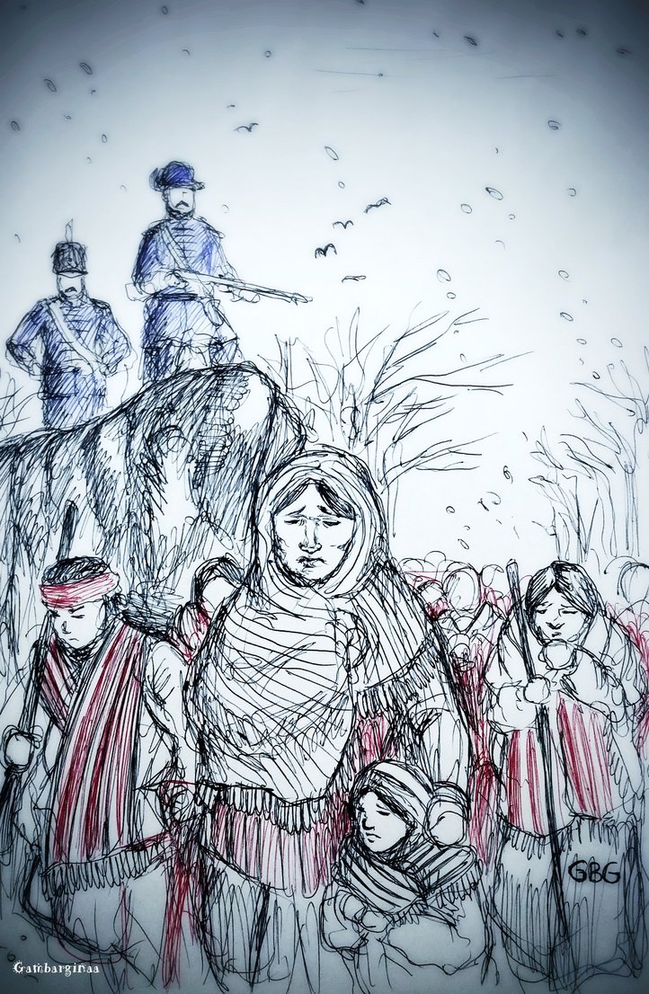 722x1106 Talulah - Trail Of Tears Sketch