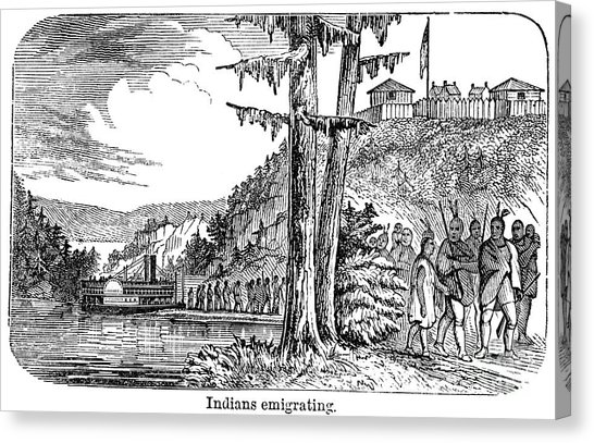 546x407 Trail Of Tears Canvas Prints Fine Art America - Trail Of Tears Sketch