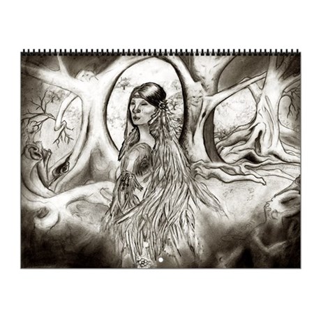460x460 Cherokee Rose Trail Of Tears Wall Calendar By Seekerworld - Trail Of Tears Sketch