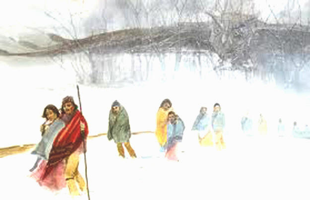 625x403 Choctaw Trail Of Tears Walk 2015 Choctaw Store Blog - Trail Of Tears Sketch