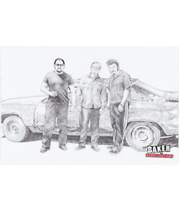 254x300 Trailer Park Boys X Baker Skateboards Rare Sticker - Trailer Sketch