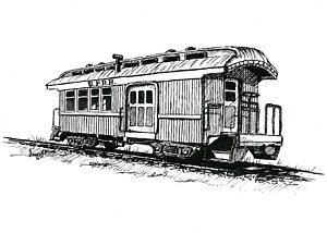 300x214 Train Car Drawings Fine Art America - Train Car Sketch