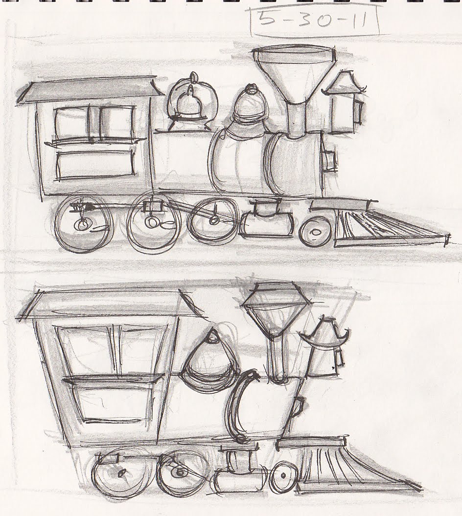 944x1056 Nicktorious Cartoons! Train Sketches - Train Sketch