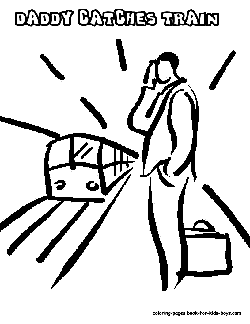 816x1056 Steel Wheels Train Coloring Sheet Yescoloring Free Trains - Train Sketch For Kids