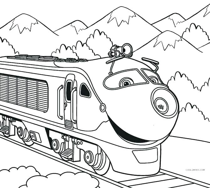 670x600 Thomas The Train Color - Train Sketch For Kids