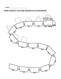 234x300 Train Worksheet For Kids Preschool - Train Sketch For Kids