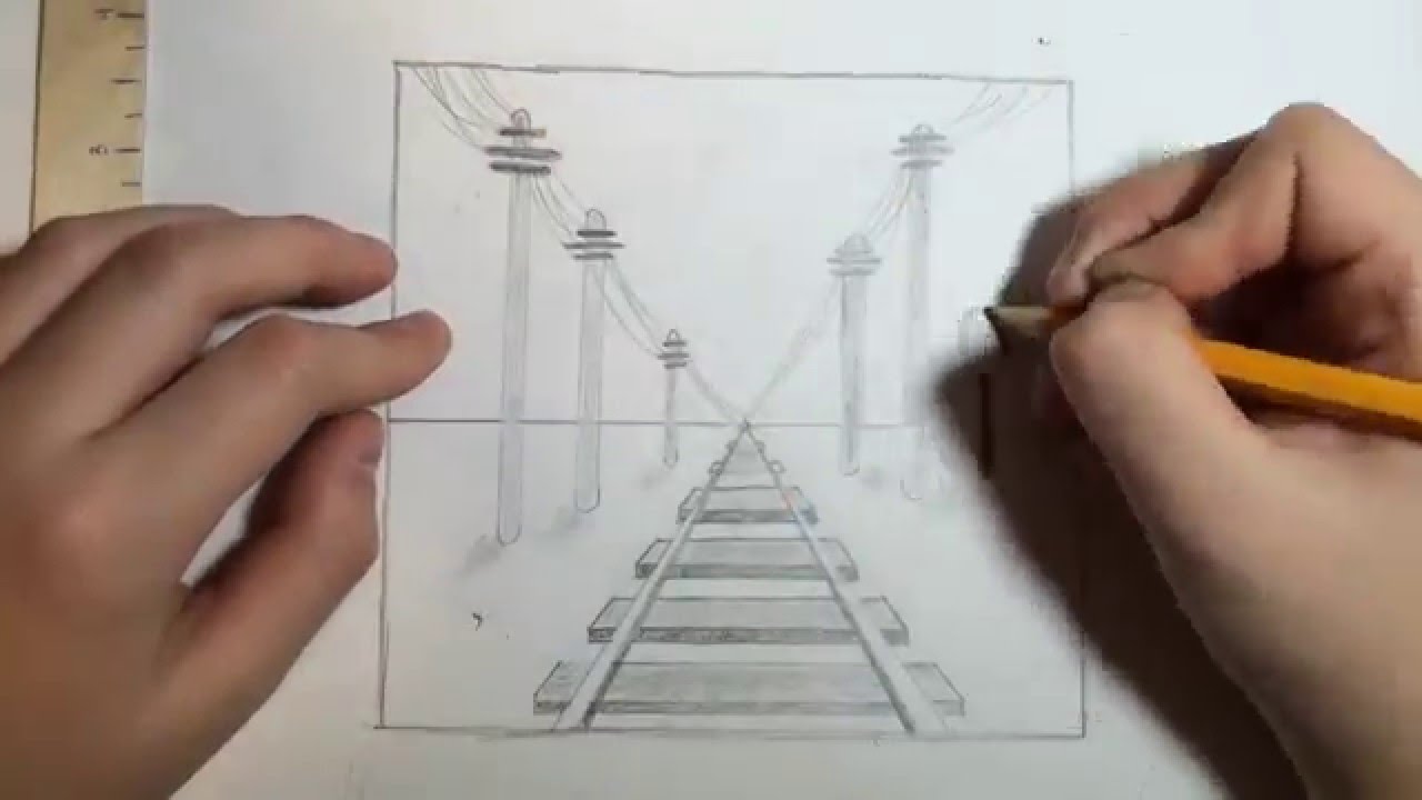1280x720 How To - Train Track Sketch