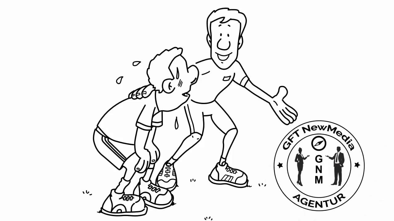 1280x720 Sketch Video Beispiel Personal Trainer - Trainer Sketch