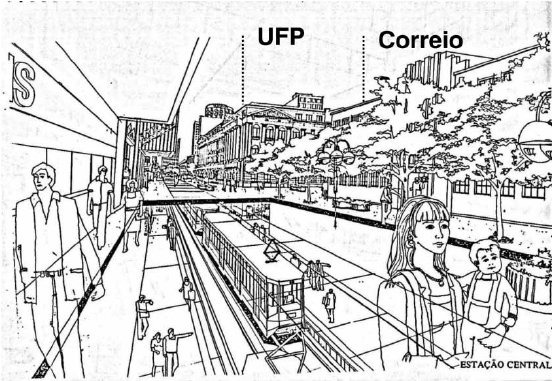 552x381 Modern Tram, Sketch Of The Central Station Download Scientific - Tram Sketch