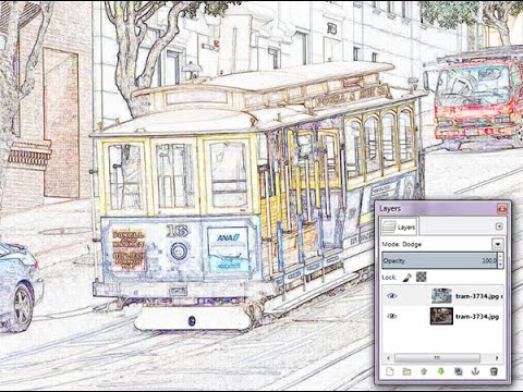 480x360 5 Easy Steps To Turn Photo Into Sketch Using Gimp - Tram Sketch
