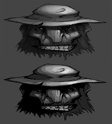 361x400 The Backwater Gospel Tramp Sketch - Tramp Sketch