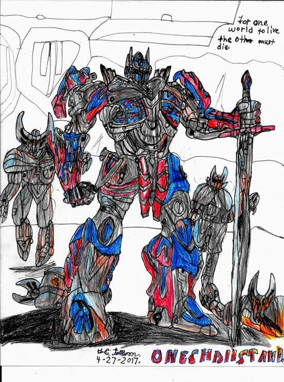 552x744 Optimus Prime And The Infernicons. - Transformers Optimus Prime Sketch