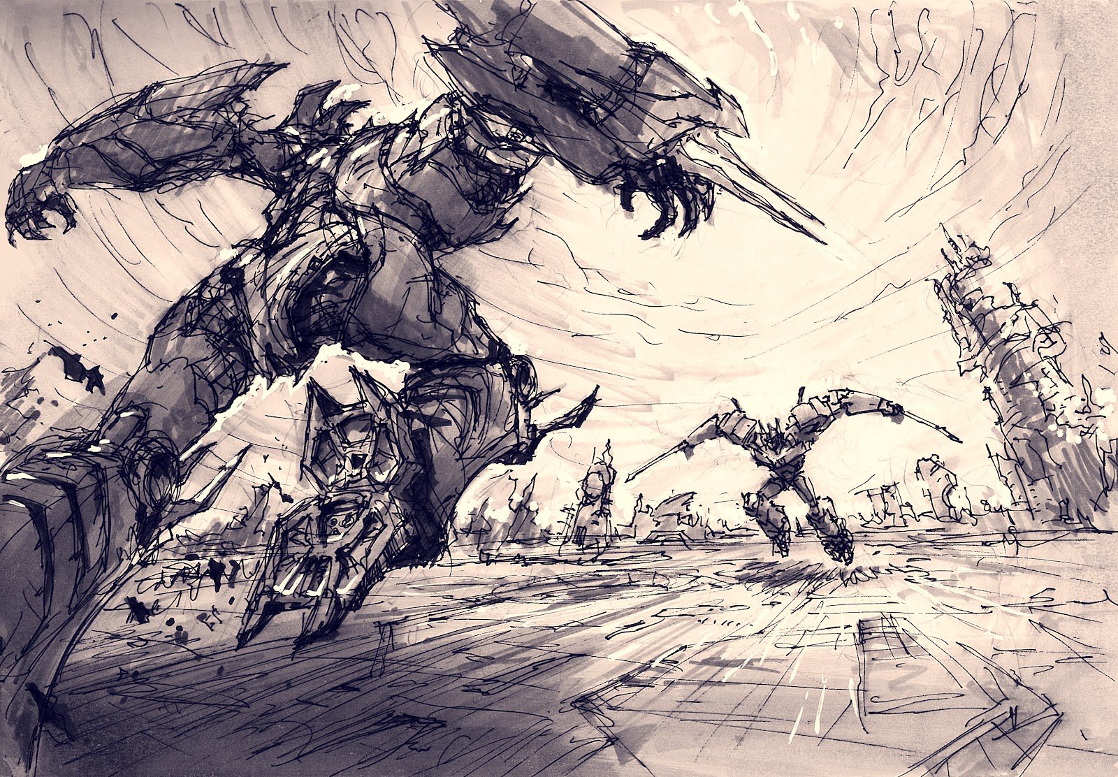 1600x1112 Transformers Image - Transformers Optimus Prime Sketch