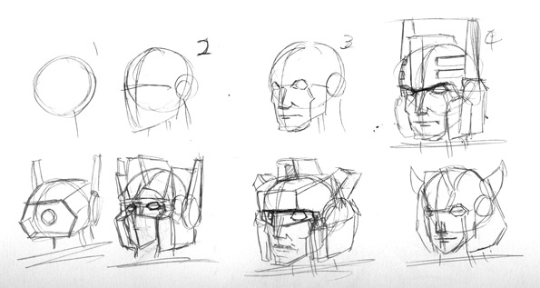 595x317 Transformers Drawing, Pencil, Sketch, Colorful, Realistic Art - Transformers Sketch