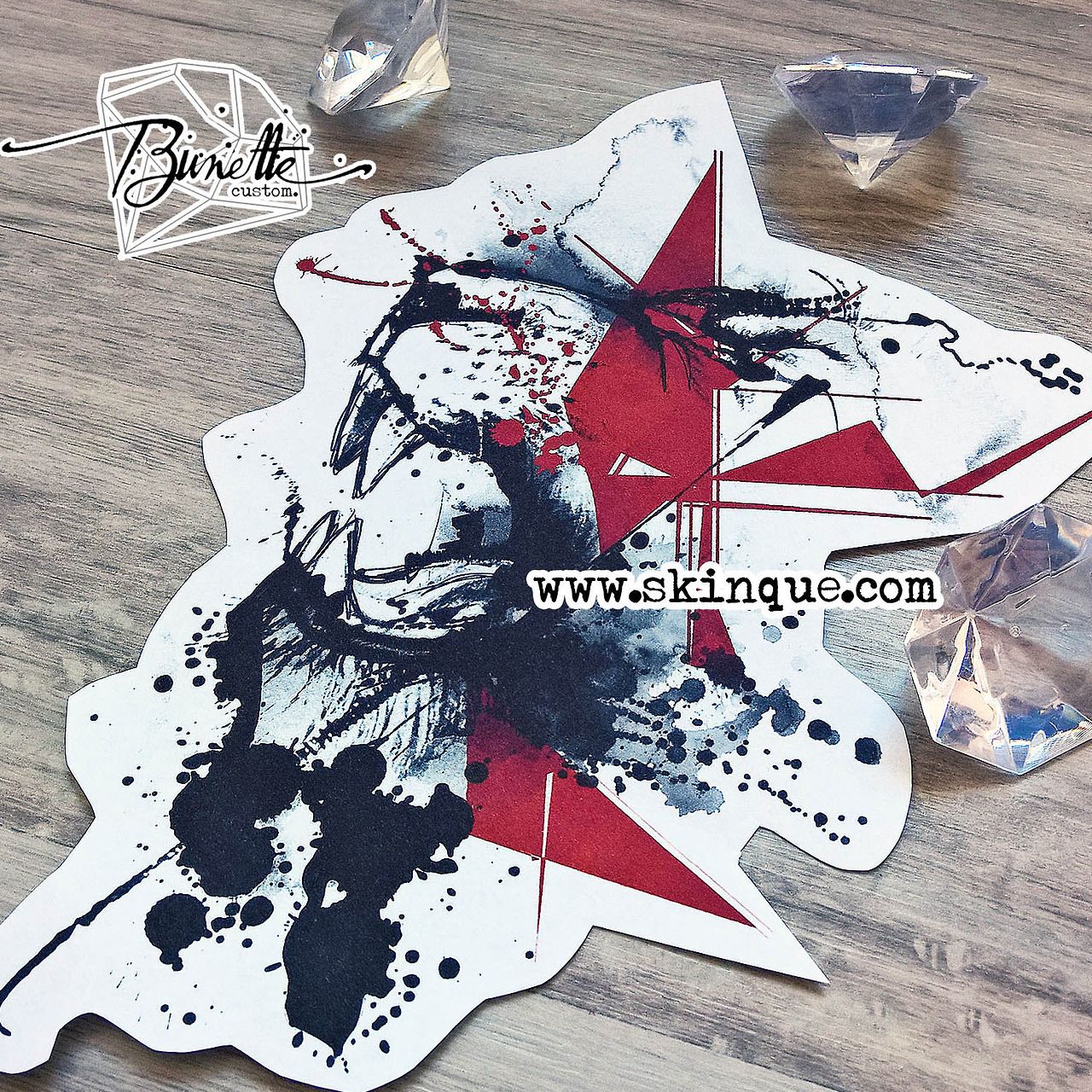 1280x1280 Trash Polka Sketch Lion - Trash Polka Sketch