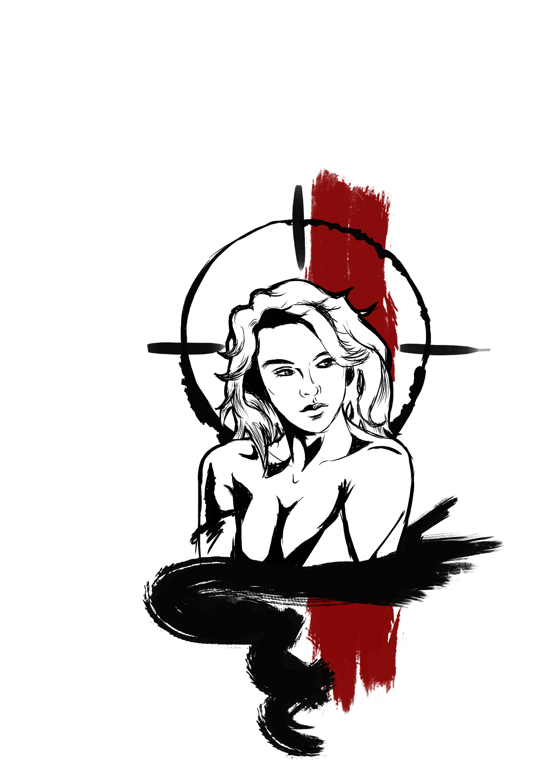 1920x2716 Artstation - Trash Polka Sketch