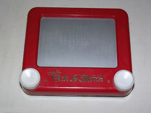 300x225 Vintage Toy Ohio Art Mini Travel Etch A Sketch Game Ebay - Travel Etch A Sketch