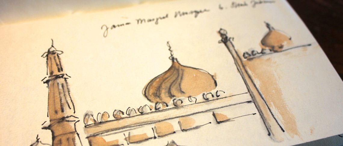 1140x487 Travel Sketch India Frances Schultz - Travel Sketch