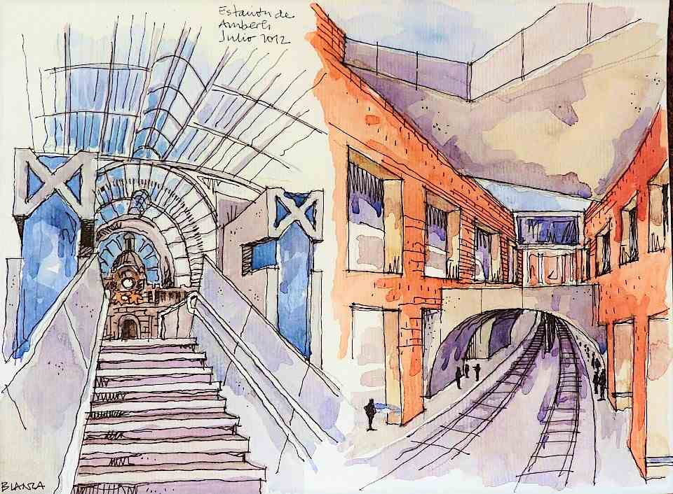 960x706 Travel Sketching Around The World With Blanca Escrigas - Travel Sketch