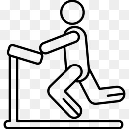 260x260 Health Royalty Free Weight Loss Physical Fitness Illustration - Treadmill Sketch