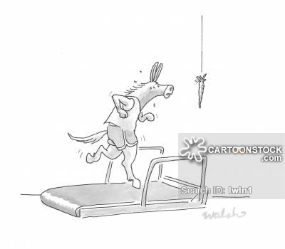 400x350 Treadmill Cartoons And Comics - Treadmill Sketch