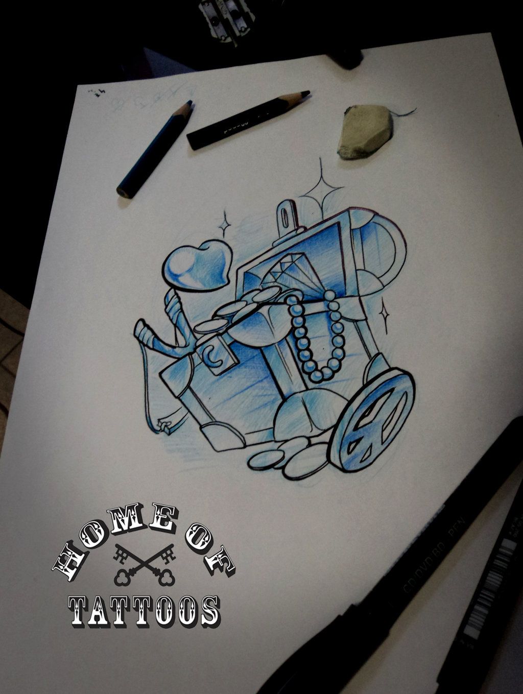 1024x1359 Treasure Chest Sketch By Arturnakolet Treasure - Treasure Chest Sketch