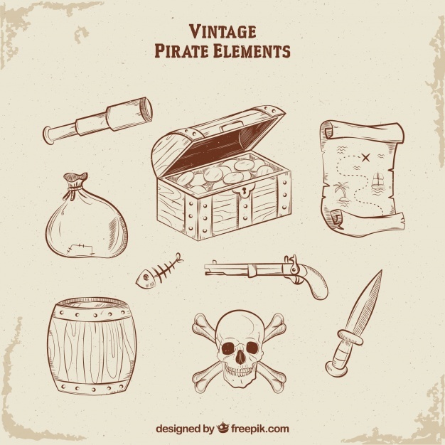 626x626 Treasure Map Vectors, Photos And Psd Files Free Download - Treasure Map Sketch