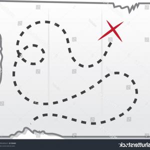 300x300 Drawing Sketch Style Illustration Pirate Treasure Sohadacouri - Treasure Map Sketch