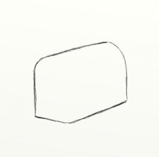 520x513 How To Draw A Treasure Chest Feltmagnet - Treasure Sketch