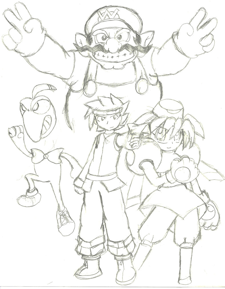 788x1014 Team Treasure Sketch By Xero J - Treasure Sketch