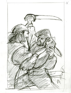 244x320 Treasure Island - Treasure Sketch