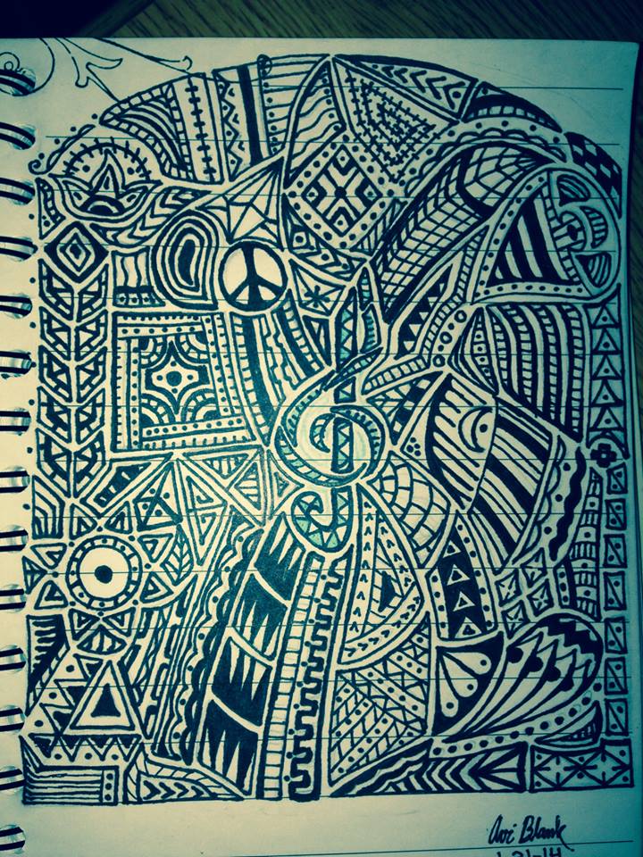 720x960 Treble Clef Sketch By Aviblank - Treble Clef Sketch