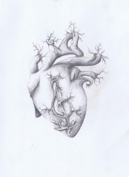 256x350 Artfido Buy Art Online Human Heart With Treble Clef 2737462553 - Treble Clef Sketch