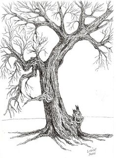 236x322 63 Best Art Tree Sketch Images - Tree Art Sketch