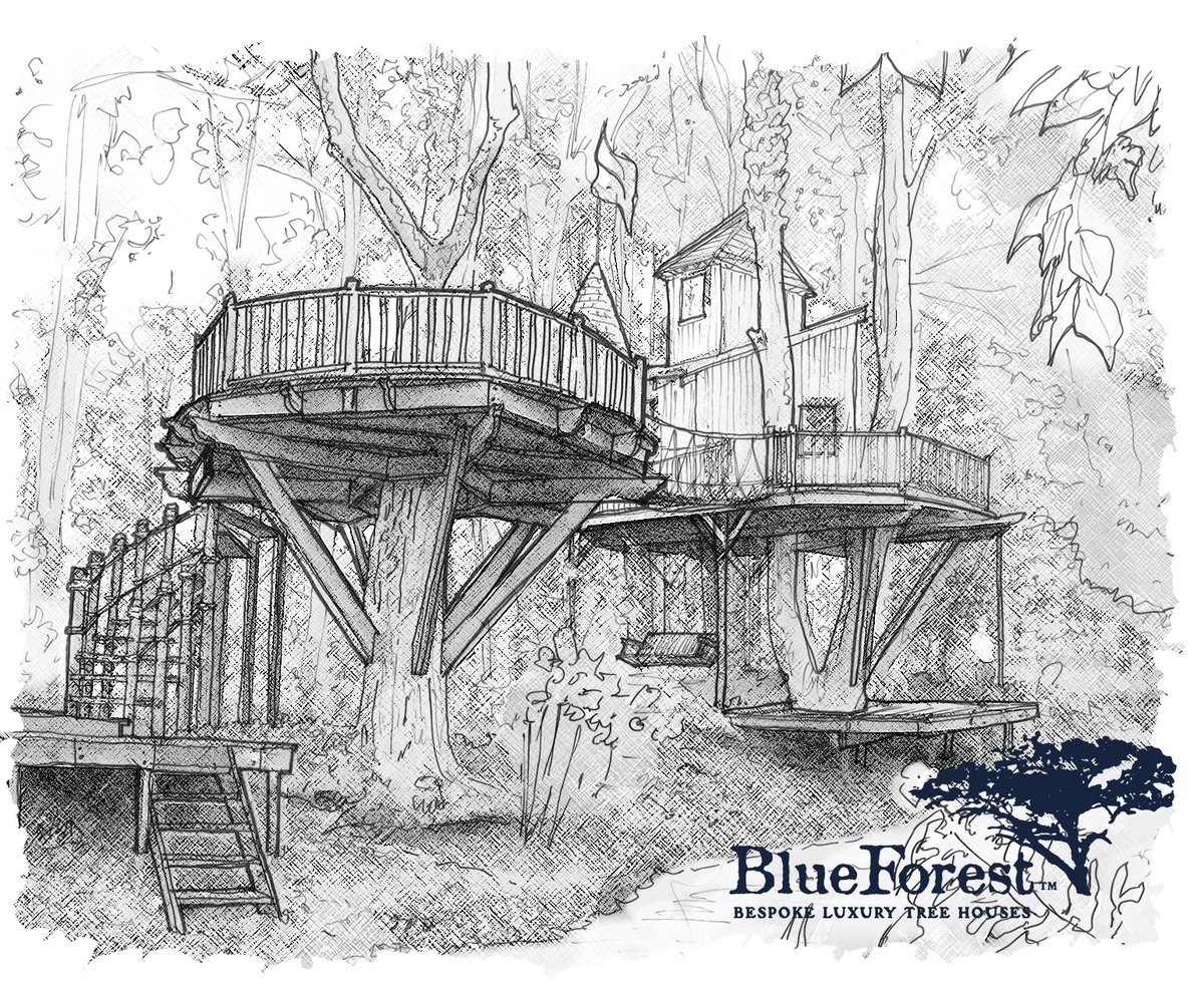 tree house sketch