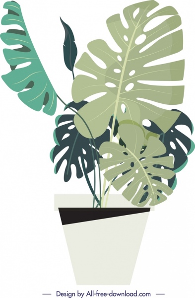 393x600 Plant Background Tree Pot Leaves Icons Sketch Free Vector In Adobe - Tree Leaves Sketch