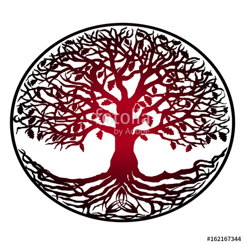 500x500 Sketch Of Tattoo Tree Of Life - Tree Of Life Sketch