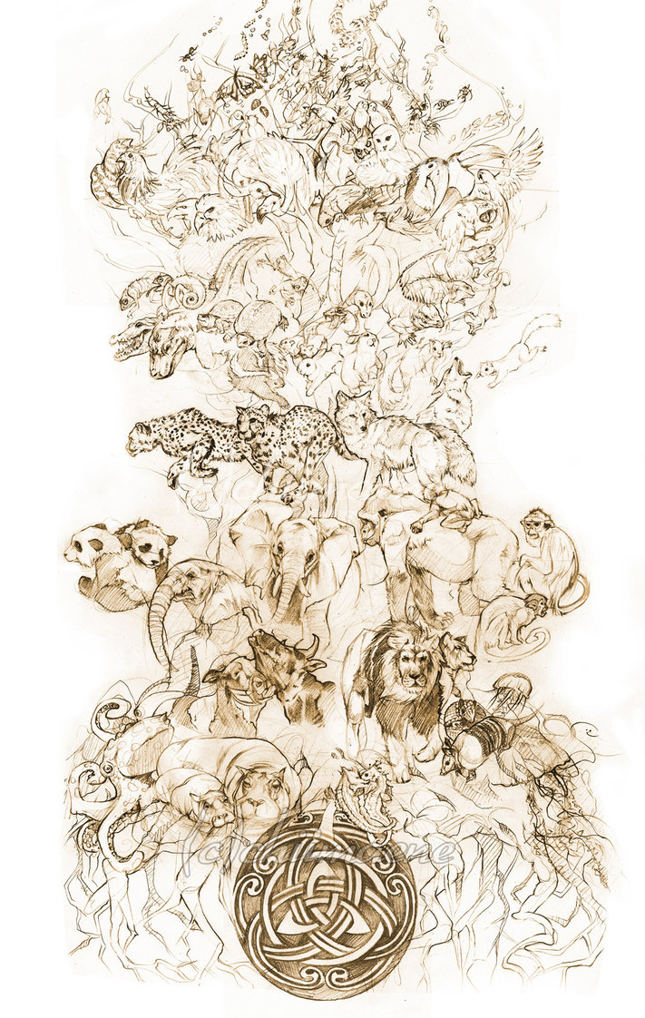 711x1122 The Tree Of Life Sketch By Darkmousysminion - Tree Of Life Sketch