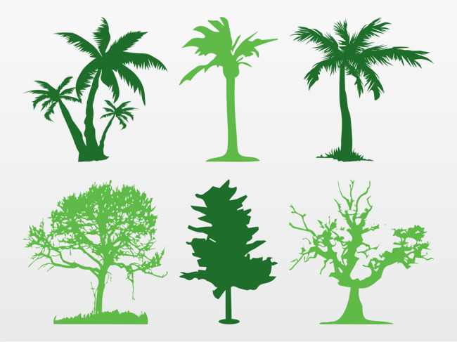 650x487 Trees Silhouette, Sketch, Trees, Green Png And Vector For Free - Tree Silhouette Sketch