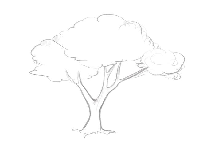 700x494 How To Draw Doodle Art Tree Freelancer Blog - Tree Sketch