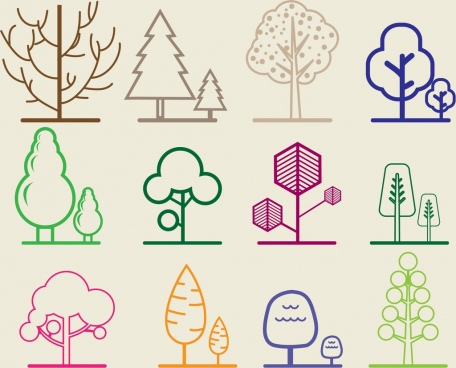 456x368 Cute Tree Sketch Free Vector Download (13,242 Free Vector) For - Tree Sketch Vector