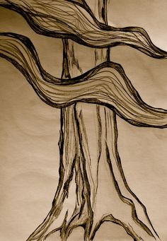 236x341 Pencil Sketches Of Trees Pencil Sketches Mobile Wallpapers - Tree Sketch Wallpaper