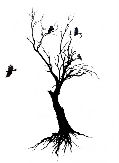450x619 8 Nice Tree Tattoo Designs And Ideas For Men - Tree Tattoo Sketch