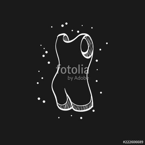 500x500 Sketch Icon In Black - Triathlon Sketch