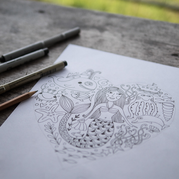 600x600 Markovka - Triathlon Sketch