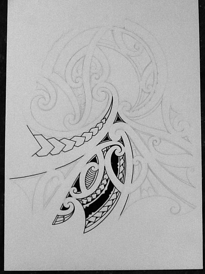 720x960 Maori Inspired Tattoo Designs And Tribal Tattoos Images November 2011 - Tribal Sketches