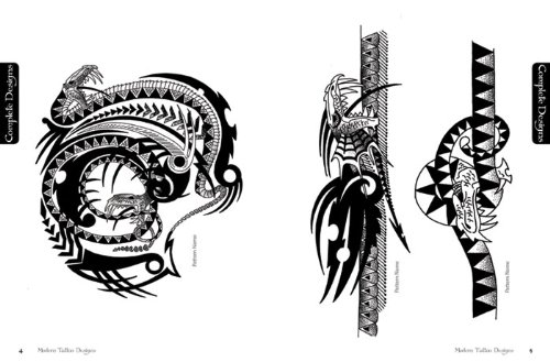 500x329 Modern Tribal Tattoo Designs Lora Irish 9781565233980 Amazon - Tribal Tattoo Sketch